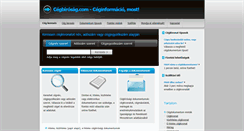 Desktop Screenshot of cegbirosag.com